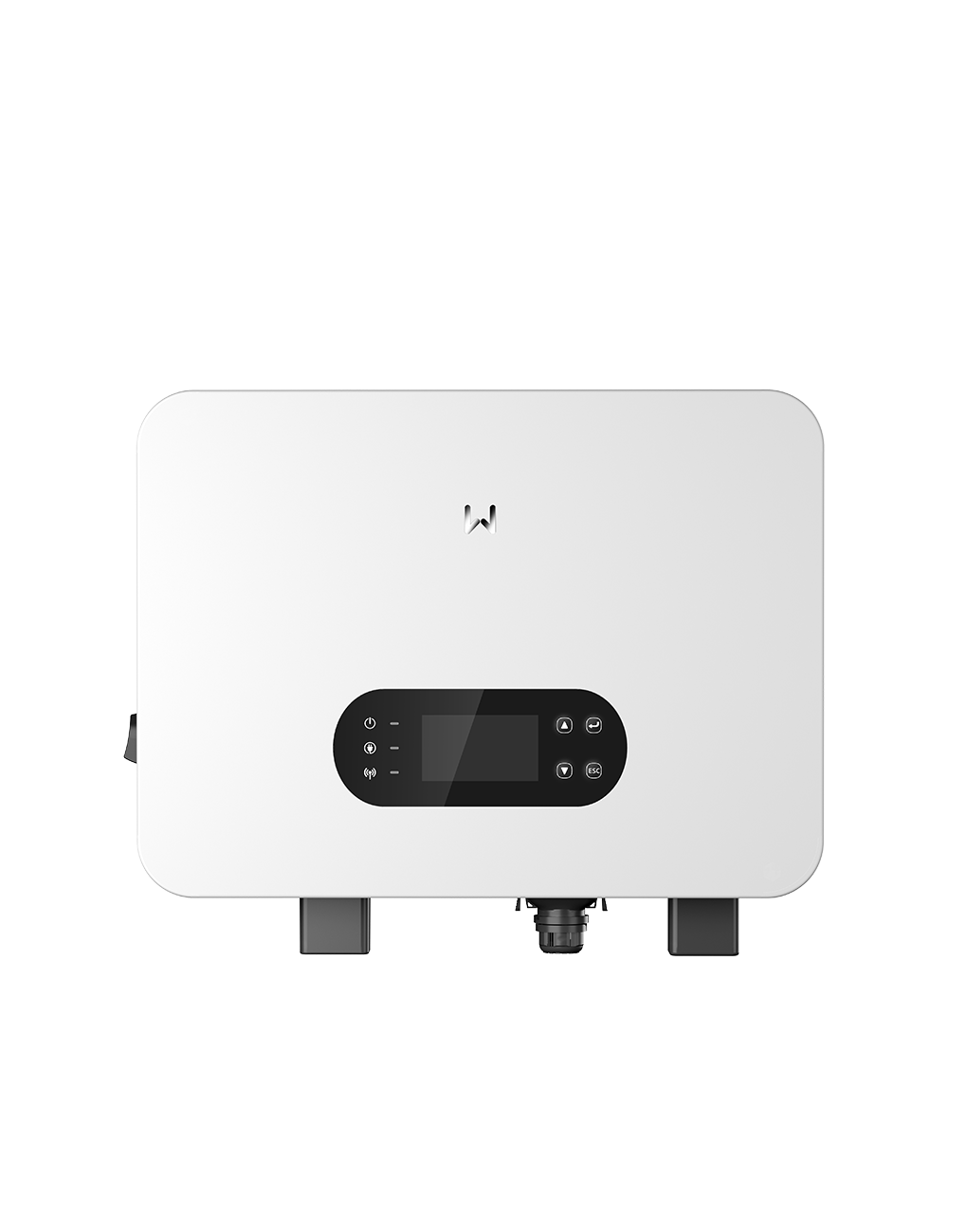 GoodWe ES Uniq hybrid solar inverter, front view